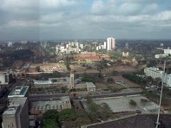 10A West View To Rahimtulla Tower, Parliament Building, Uhuru Park, NSSF Building, InterContinental Hotel From The Kenyatta Centre Observation Deck In Nairobi Kenya In October 2000